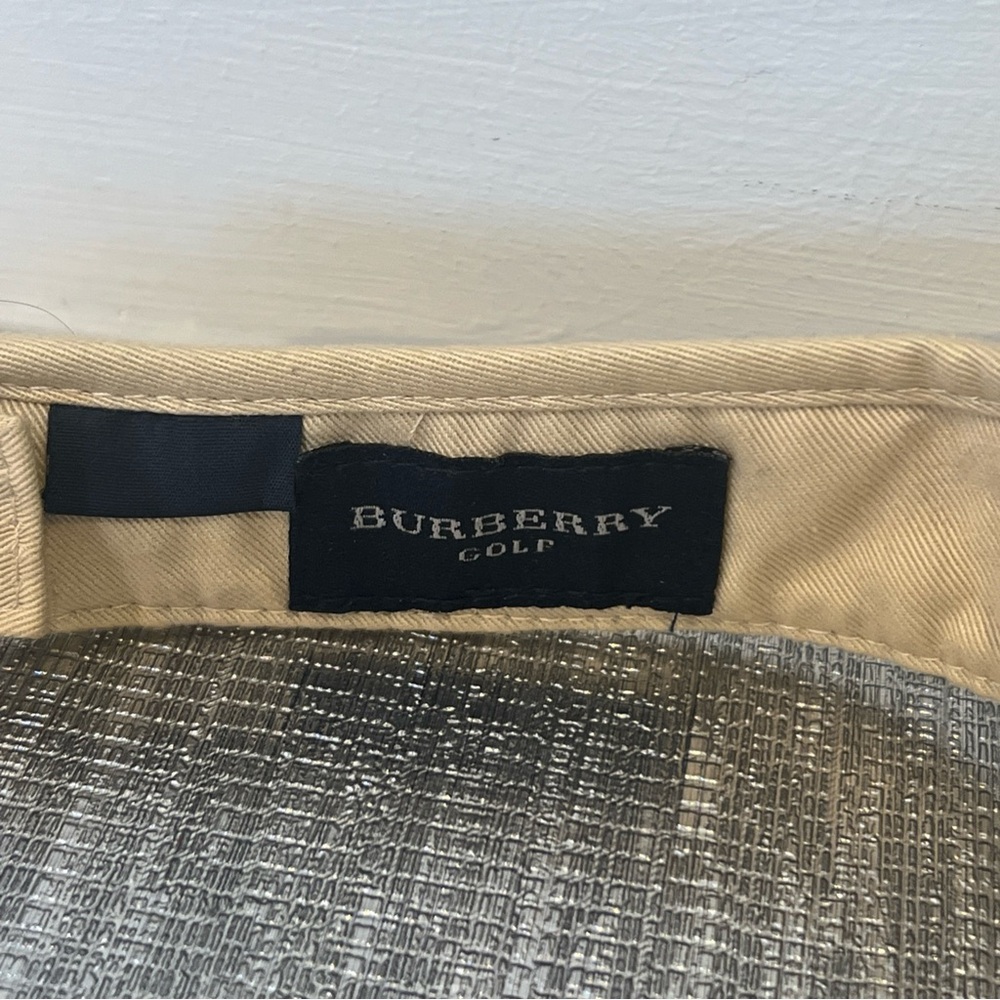 Burberry Golf Logo Sun Visor Women’s Hat Original Collection Vintage - Picture 5 of 7